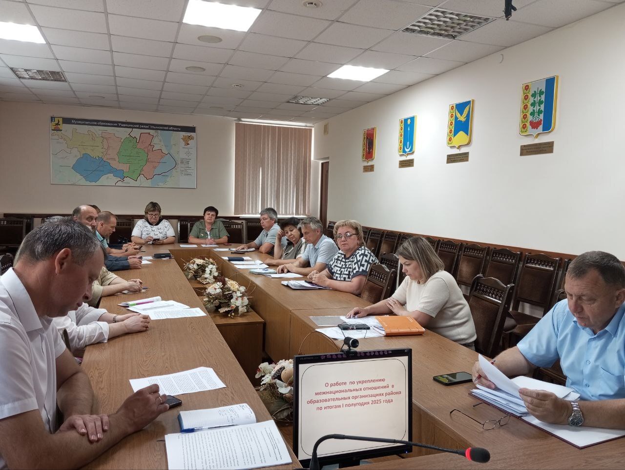 В районе состоялось заседание Совета национальностей.