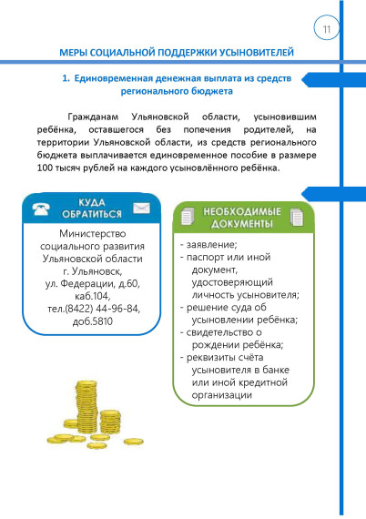 Информация о мерах социальной поддержки в 2023.