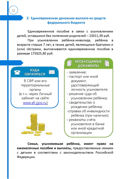 Информация о мерах социальной поддержки в 2023.