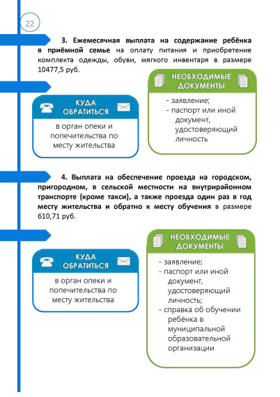 Информация о мерах социальной поддержки в 2023.